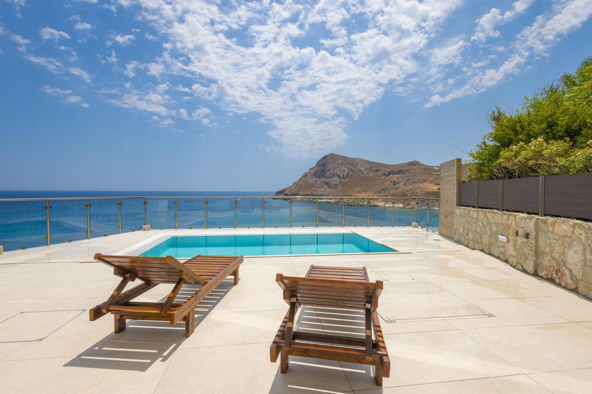 Villa Pava-Sea View Brand New 2024 Villa Archangelos  Eksteriør bilde
