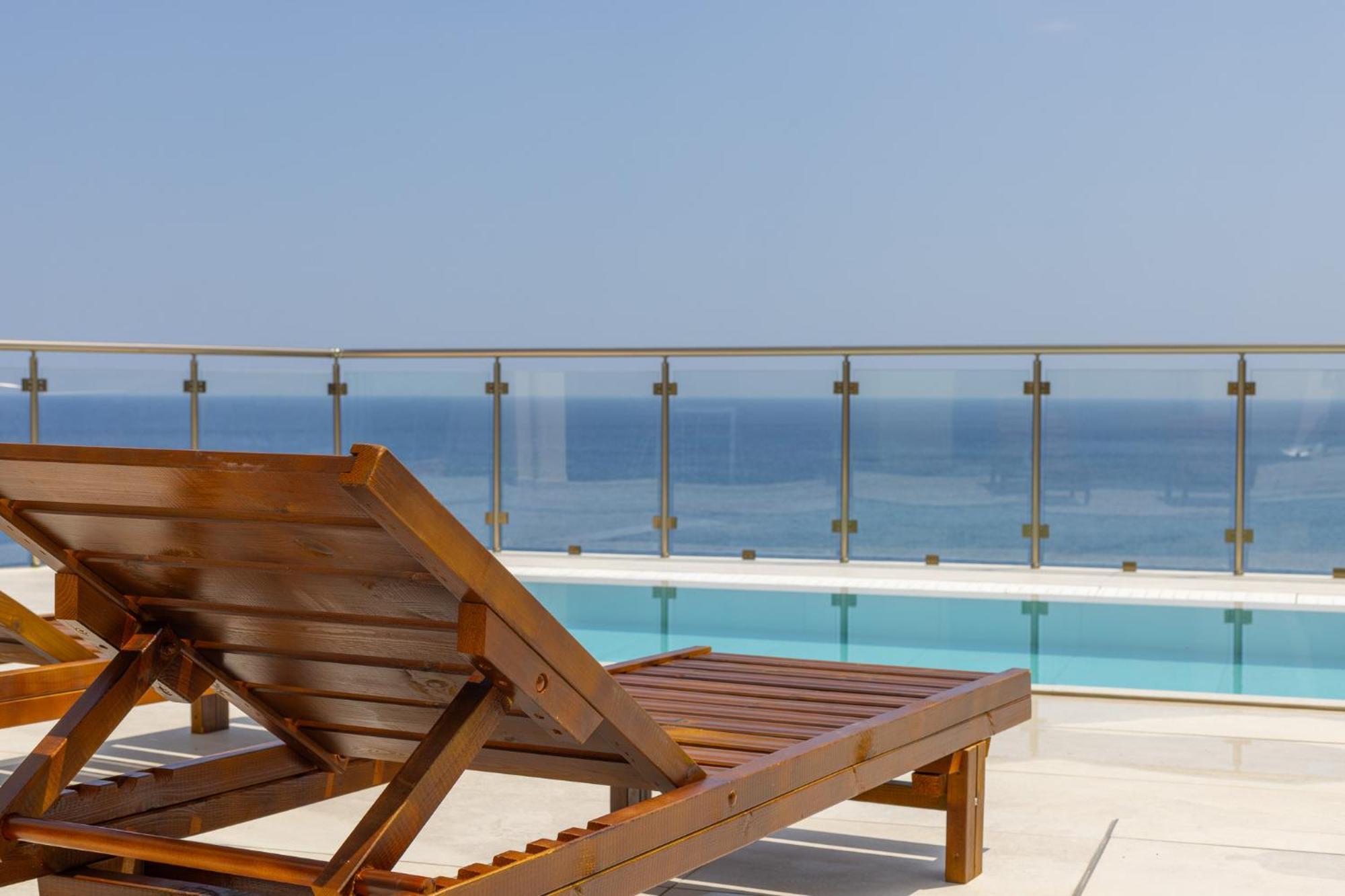 Villa Pava-Sea View Brand New 2024 Villa Archangelos  Eksteriør bilde