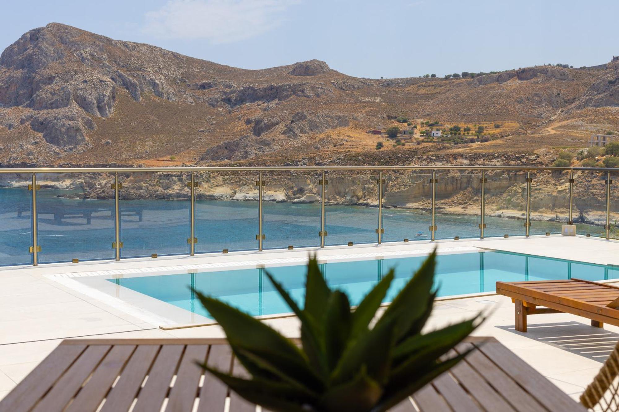 Villa Pava-Sea View Brand New 2024 Villa Archangelos  Eksteriør bilde