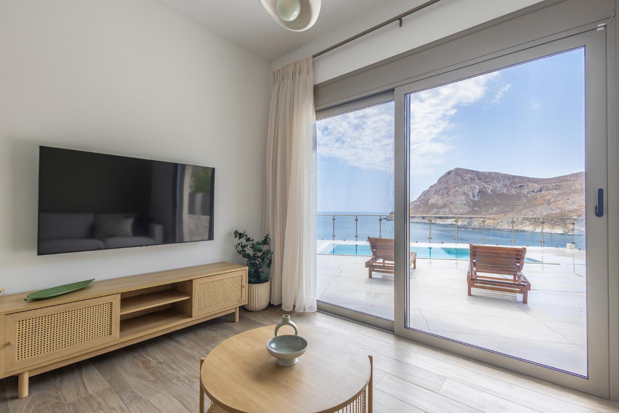 Villa Pava-Sea View Brand New 2024 Villa Archangelos  Eksteriør bilde
