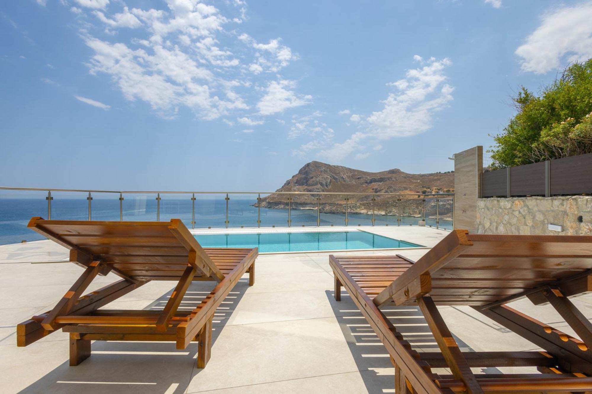 Villa Pava-Sea View Brand New 2024 Villa Archangelos  Eksteriør bilde