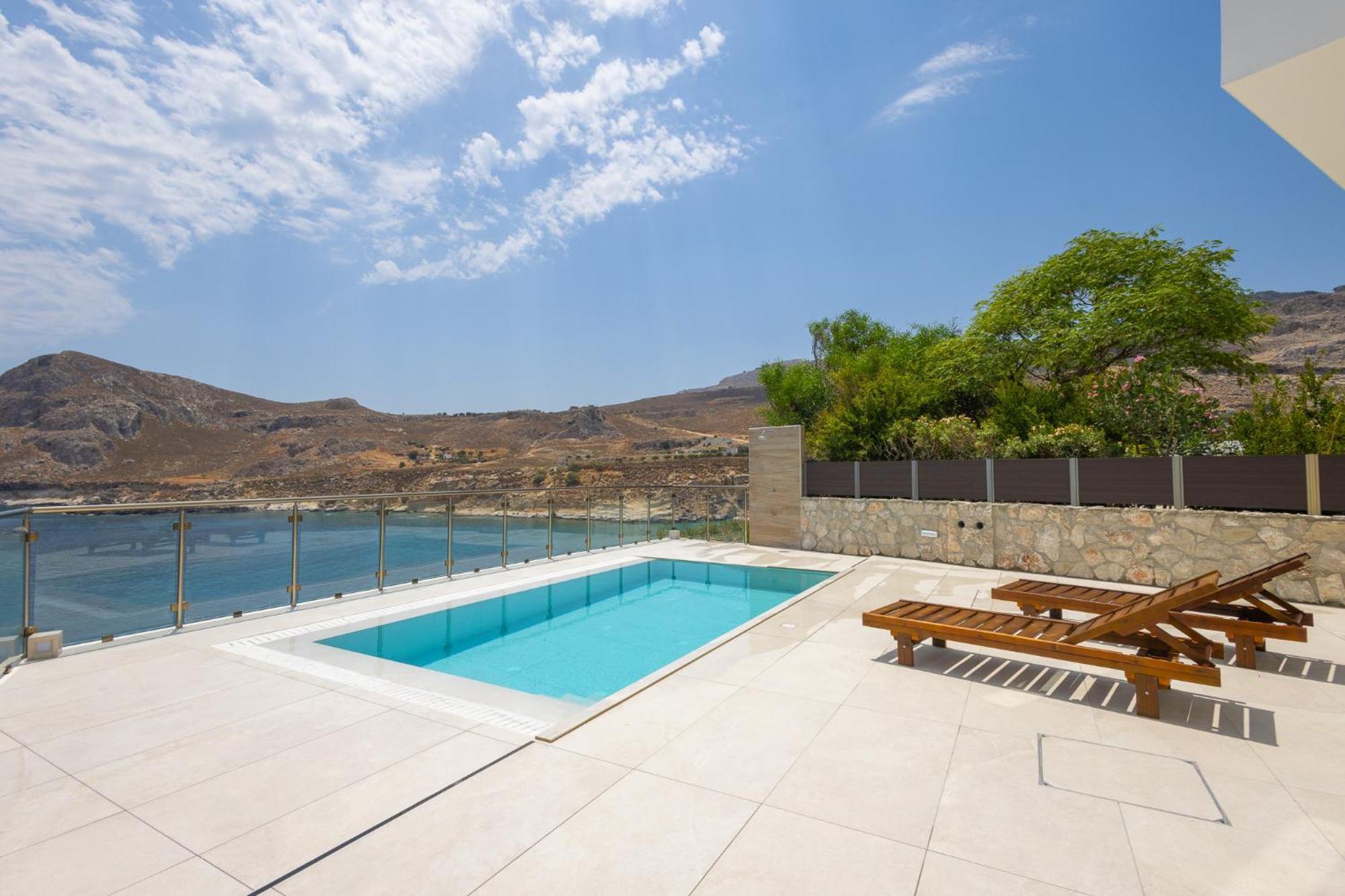 Villa Pava-Sea View Brand New 2024 Villa Archangelos  Eksteriør bilde