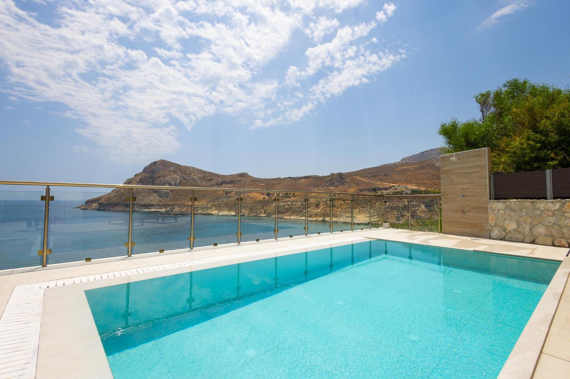 Villa Pava-Sea View Brand New 2024 Villa Archangelos  Eksteriør bilde