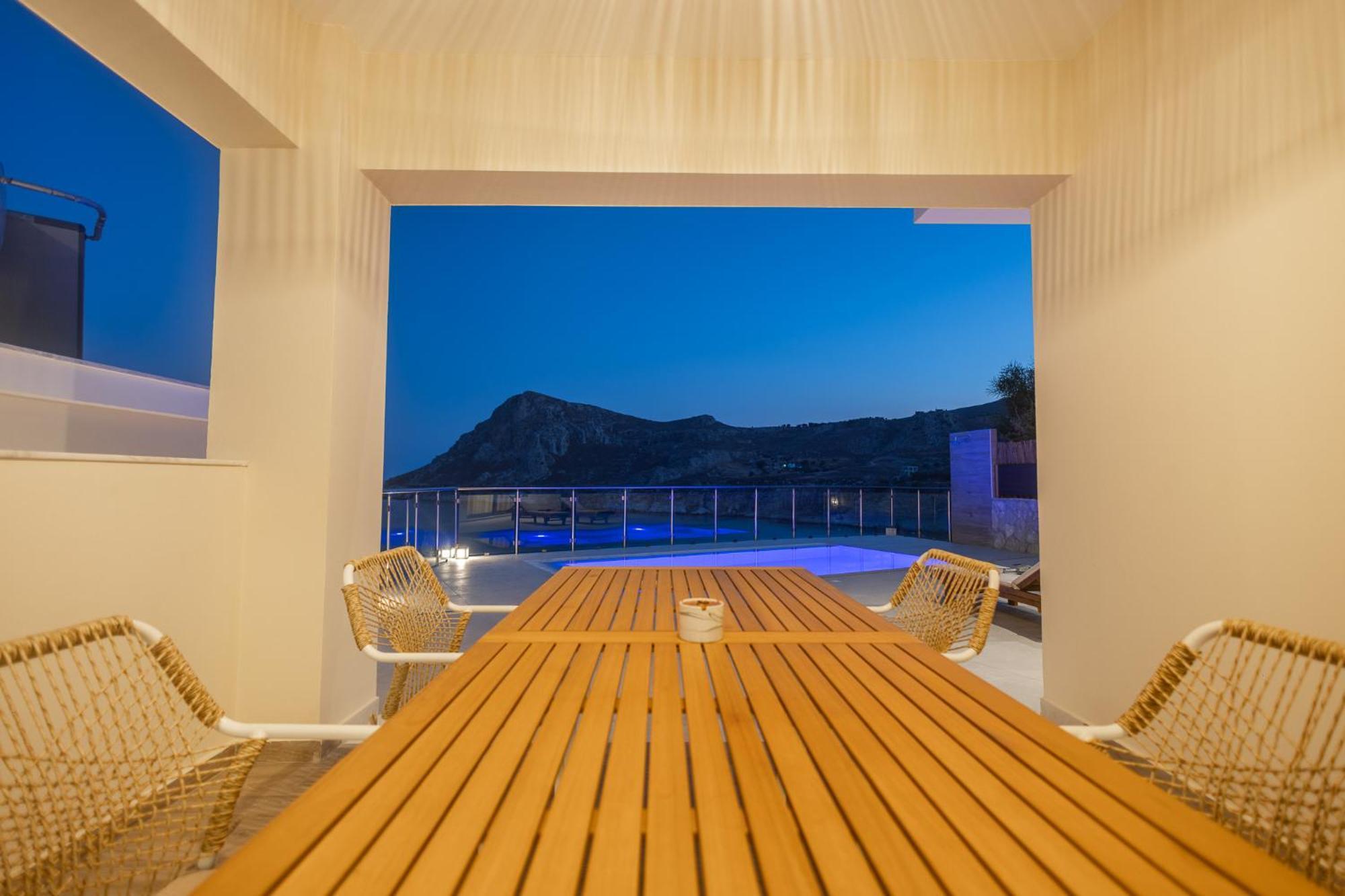 Villa Pava-Sea View Brand New 2024 Villa Archangelos  Eksteriør bilde