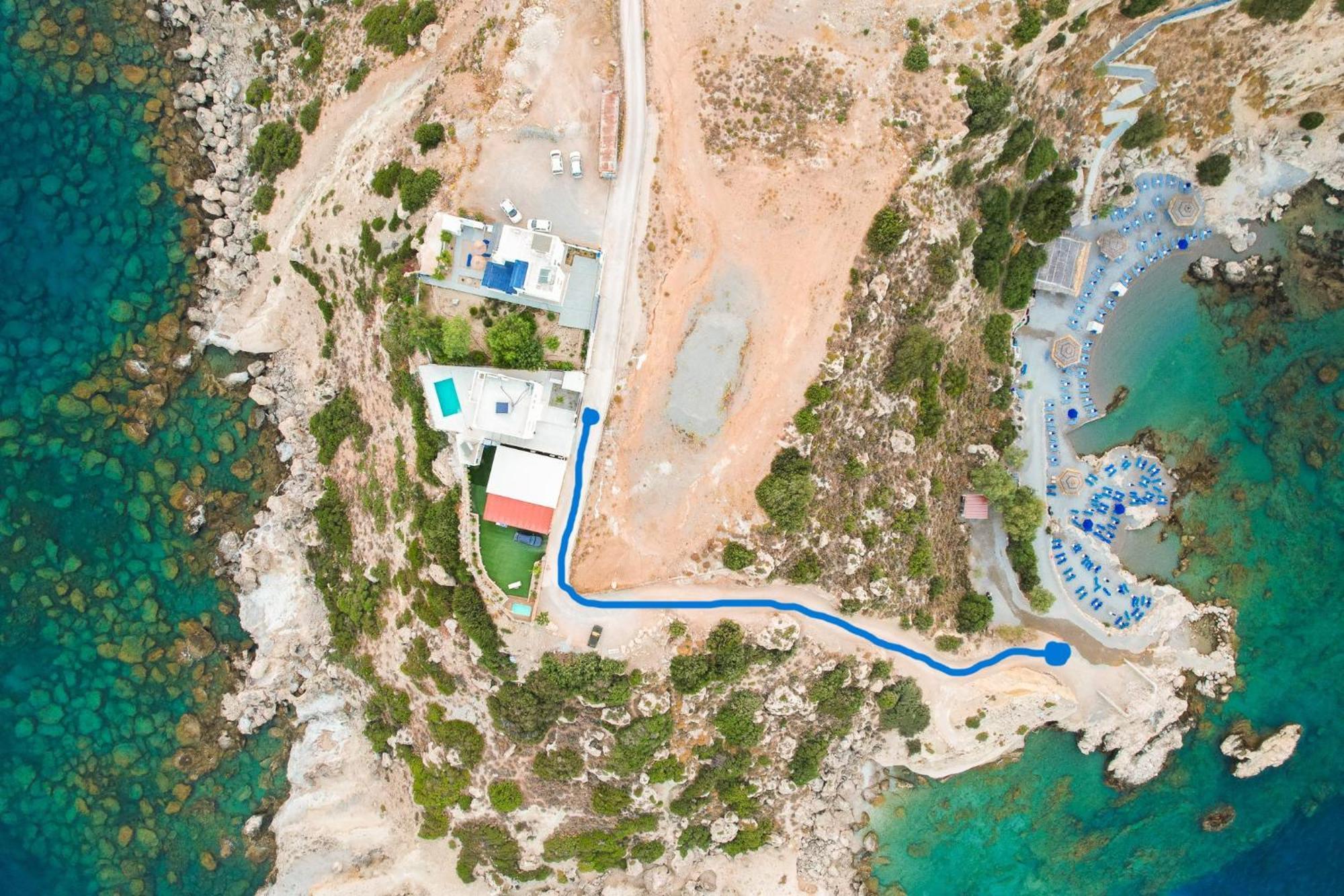 Villa Pava-Sea View Brand New 2024 Villa Archangelos  Eksteriør bilde